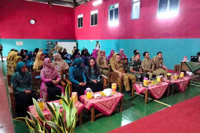 Tingkatkan Pelayanan di Wilayah binaan Danramil dan Anggota Laksanakan Pendampingan Lomba Posyandu 