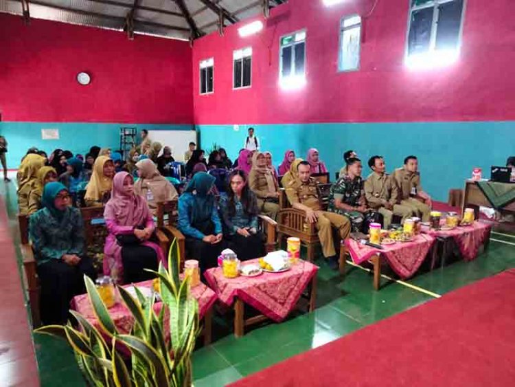 Tingkatkan Pelayanan di Wilayah binaan Danramil dan Anggota Laksanakan Pendampingan Lomba Posyandu 