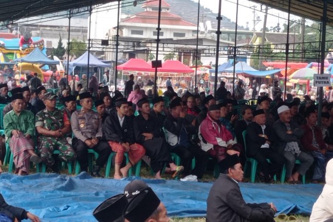 Perkokoh iman Babinsa hadiri pengajian dalam rangka menyambut tahun baru Islam 1446 H 