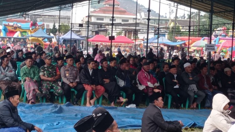 Perkokoh iman Babinsa hadiri pengajian dalam rangka menyambut tahun baru Islam 1446 H 